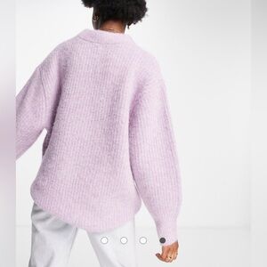 ASOS oversized sweater purple / lilac